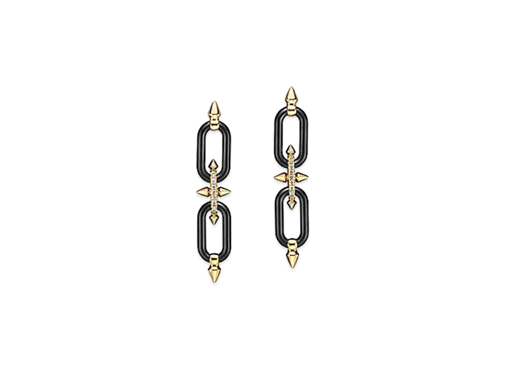 Tiffany & Co.Titan by Pharrell Williams Earrings "Yellow Gold/Diamond"