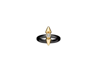 Tiffany & Co. Ring in Titanium and Diamonds "Gold"