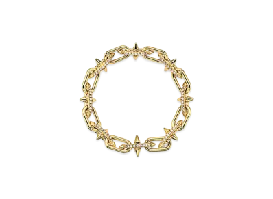 Tiffany & Co.Titan by Pharrell Williams Link Bracelet "Yellow Gold/Diamond"