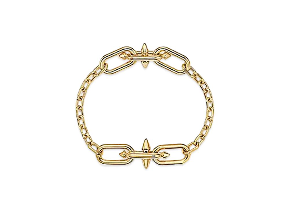 Tiffany & Co. Titan by Pharrell Williams Medium Link Station Bracelet "Yellow Gold"