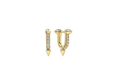 Tiffany & Co. Titan by Pharrell Williams Small Earrings "Yellow Gold/Diamond"