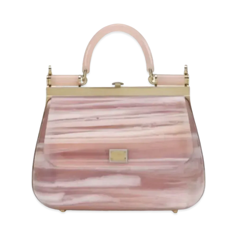 Dolce&Gabbana Sicily Box Bag Synthegalas "Multicolor"