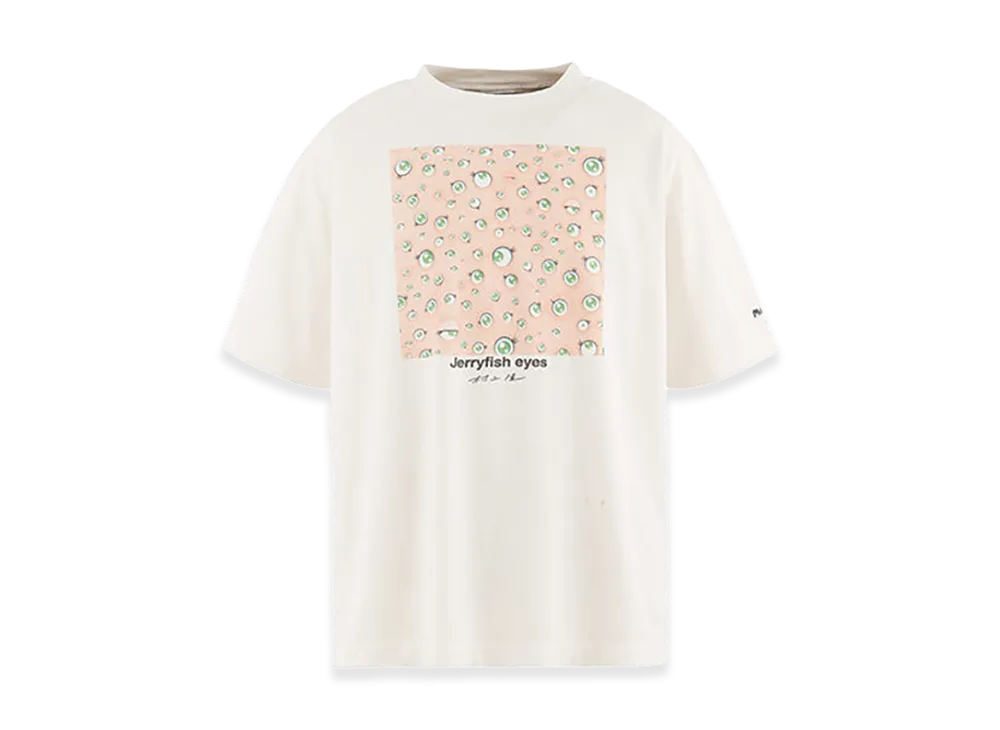 mononoke made SS T-Shirt/Jerry Fish Eyes "White"