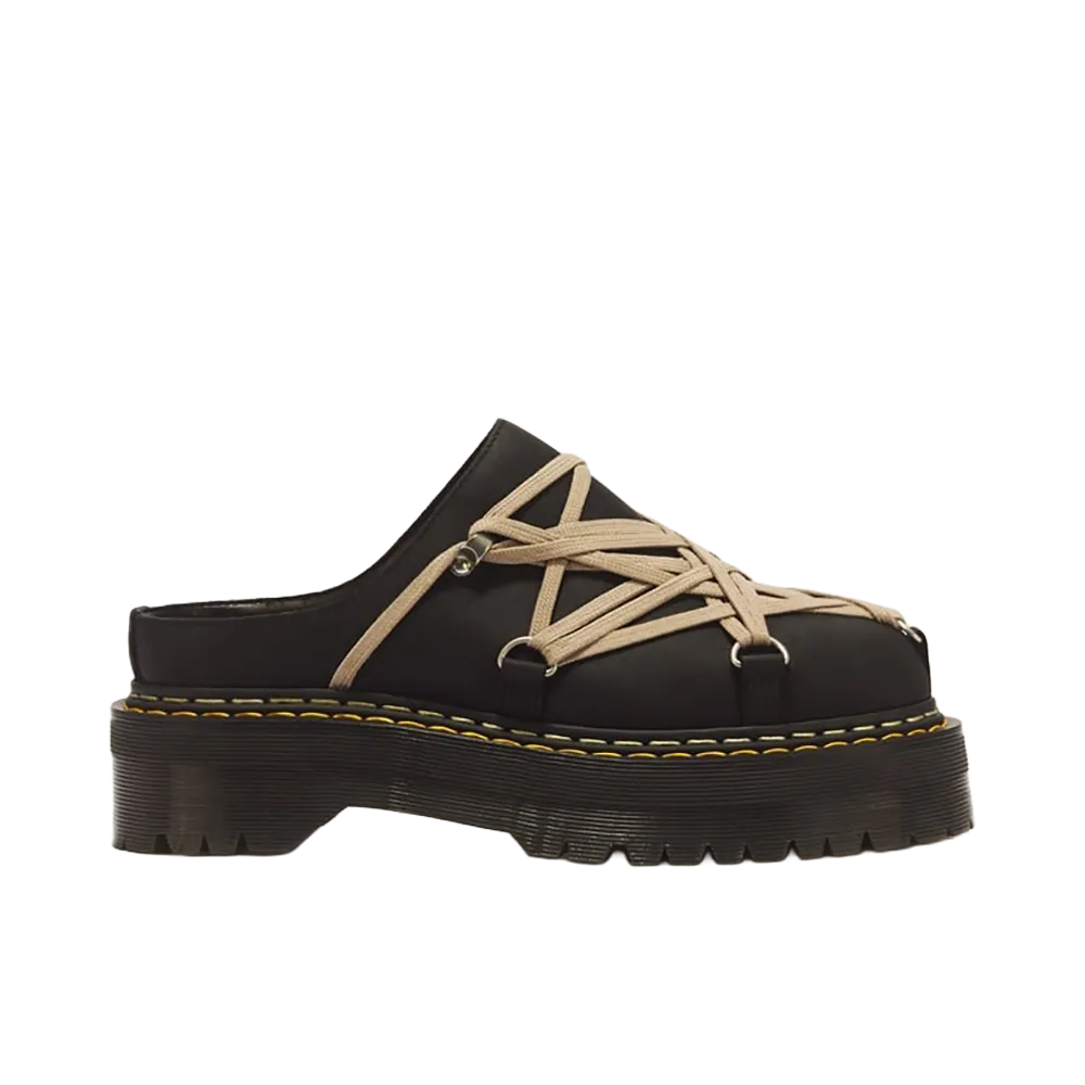 Rick Owens × Dr.Martens Megalace Mule "Black"