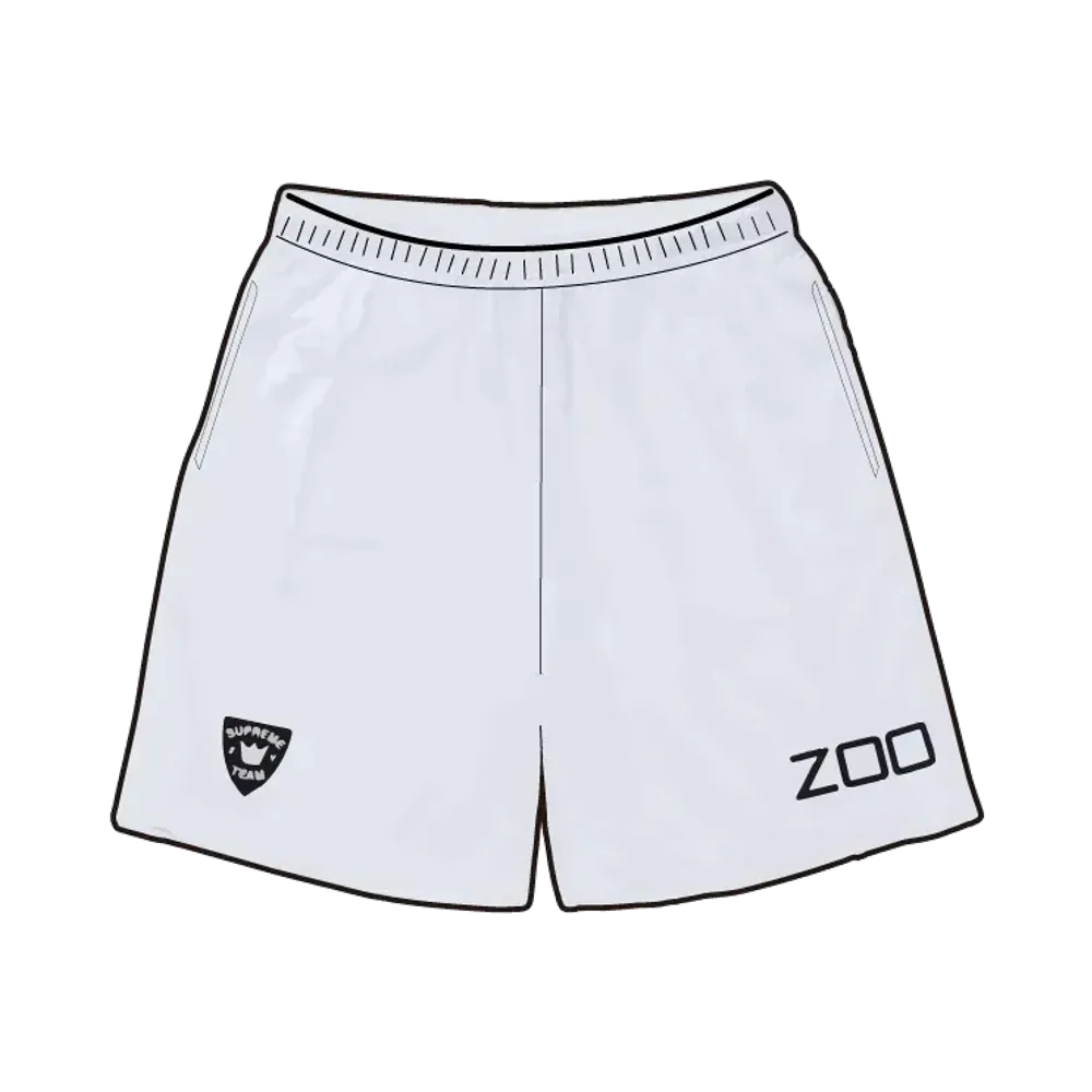 Supreme x Zoo York Soccer Short "White"