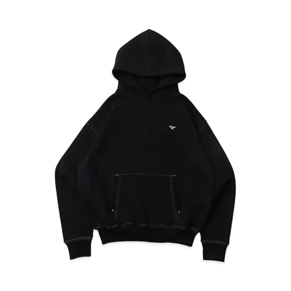 BLESS U Short Length Hoodie 2 "Black"