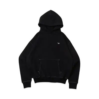 BLESS U Short Length Hoodie 2 "Black"