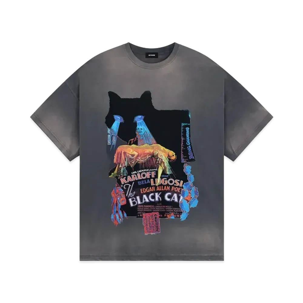 WE11DONE Printed T-shirt "Dark Gray"