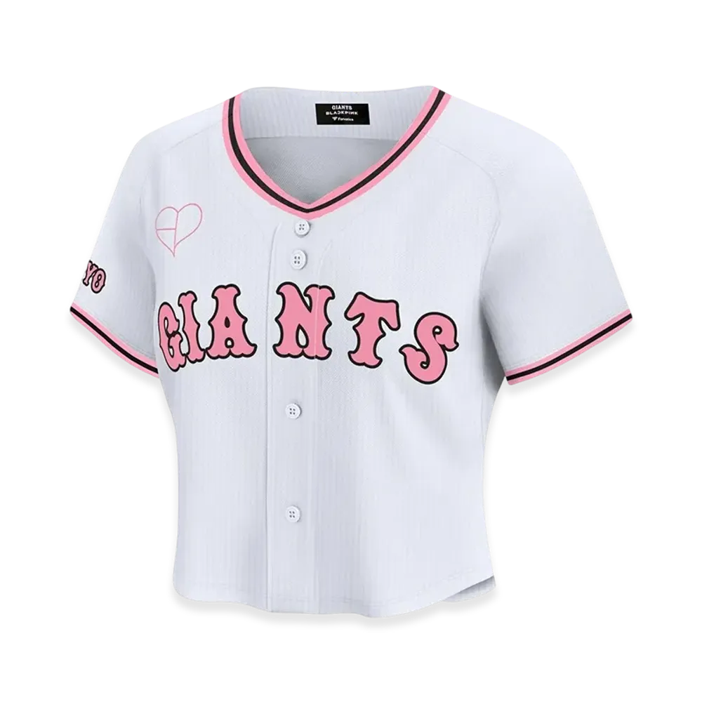 BLACKPINK x Yomiuri Giants Jersey Cropped "White"