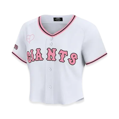 BLACKPINK x Yomiuri Giants Jersey Cropped "White"