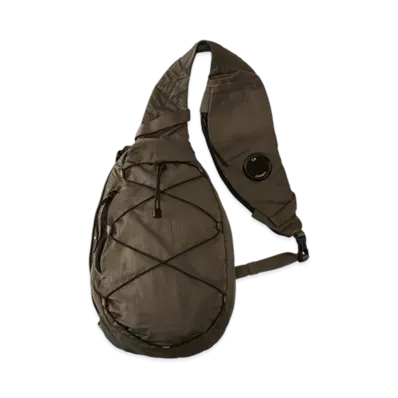 C.P. Company Nylon B Lens Crossbody Rucksack "Gunmetal Grey"