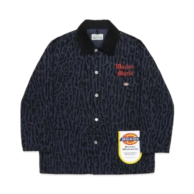 WACKO MARIA DICKIES / LEOPARD COVERALL "Navy"