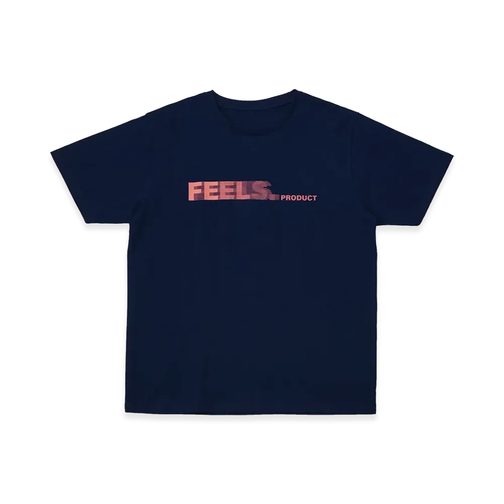 FEELS. Fresh Logo T-Shirt "Navy"