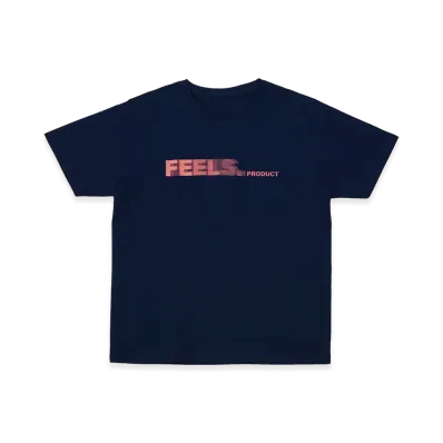 FEELS. Fresh Logo T-Shirt "Navy"