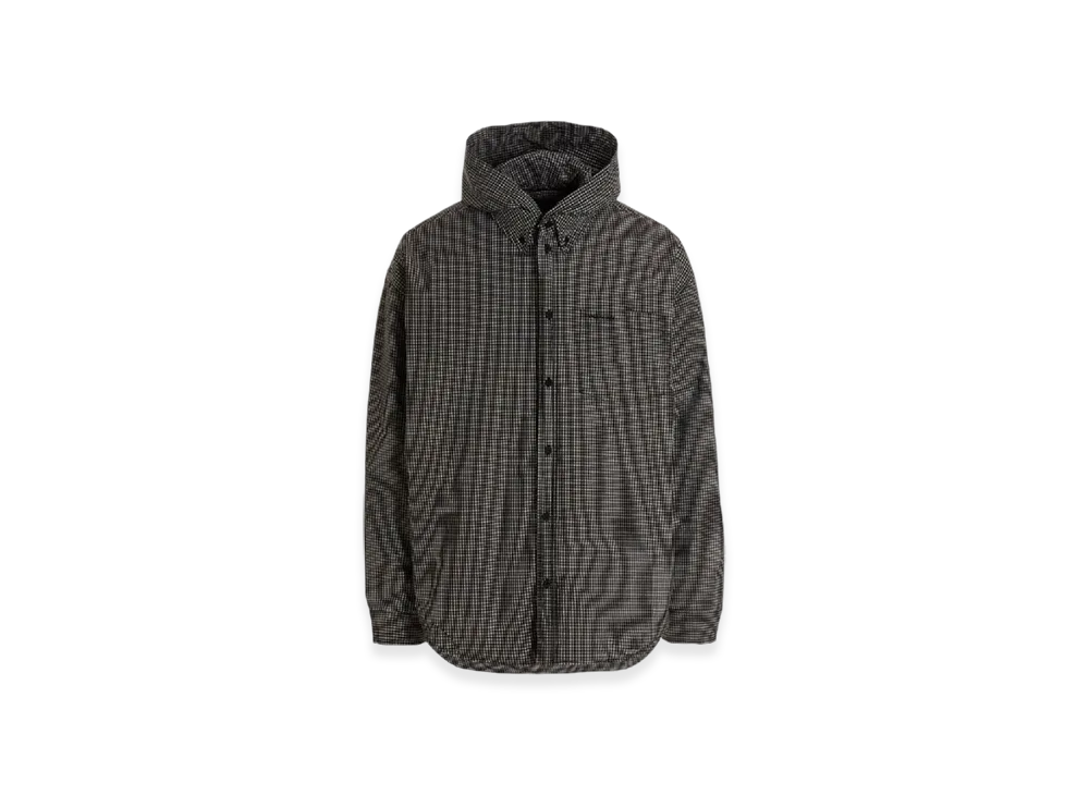 BALENCIAGA Nylon Padded Oversized Jacket "Black"