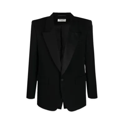 Saint Laurent Jackets "Black"