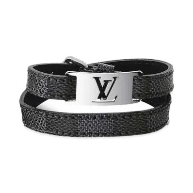 Louis Vuitton Sign It Bracelet Damier Graphite