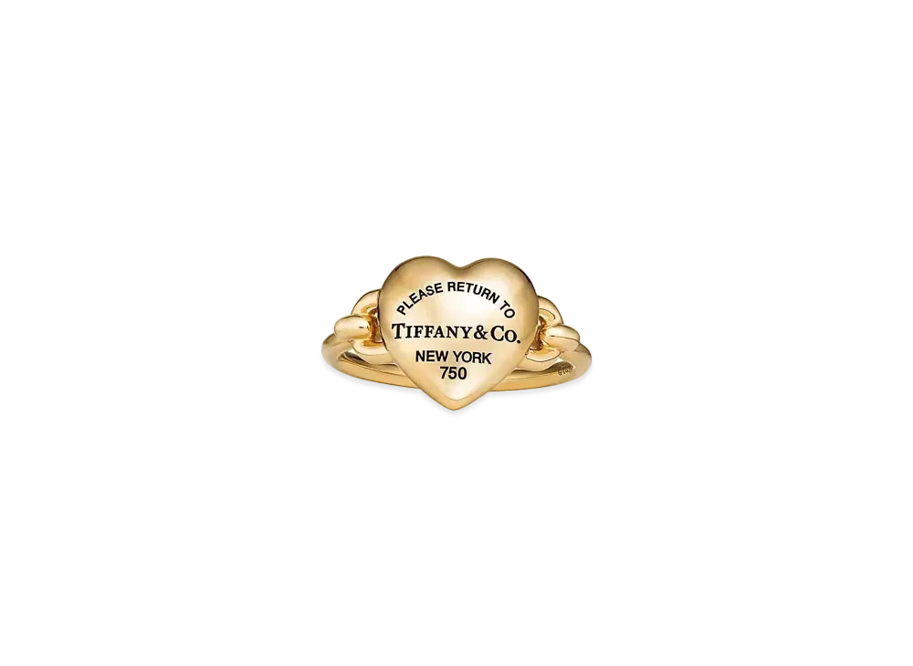 Tiffany & Co. Return to Tiffany Full Heart Ring "Yellow Gold"