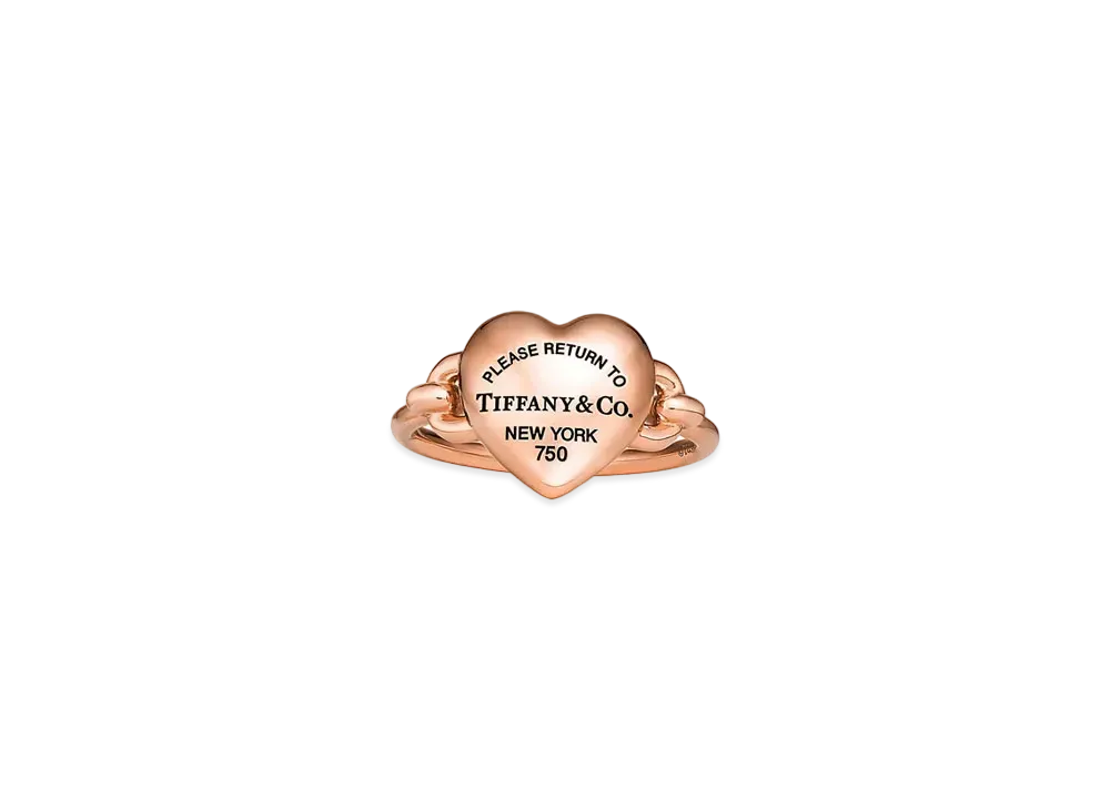 Tiffany & Co. Return to Tiffany Full Heart Ring "Rose Gold"