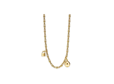 Tiffany & Co. Small Single Wrap Necklace "Yellow Gold"