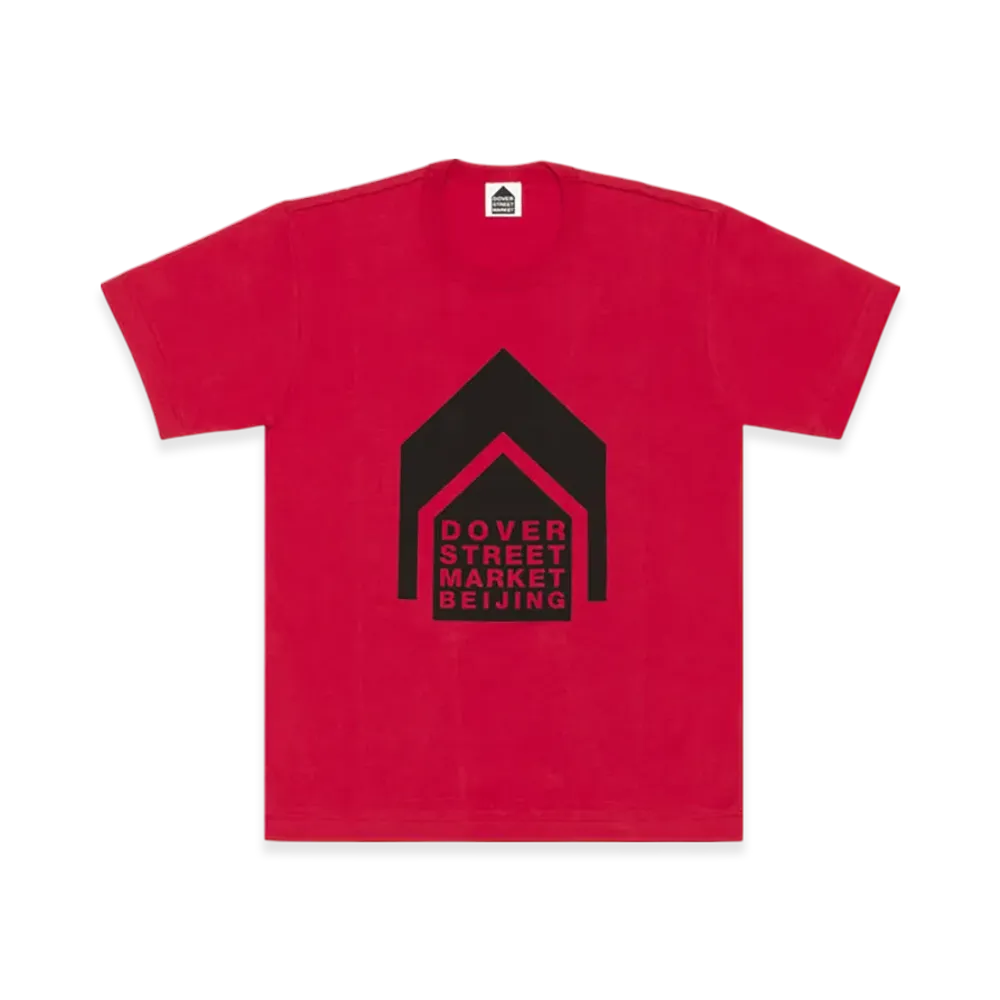 COMME des GARCONS x DSM DOVER STREET MARKET Exclusive Beijing T-Shirt "Red"