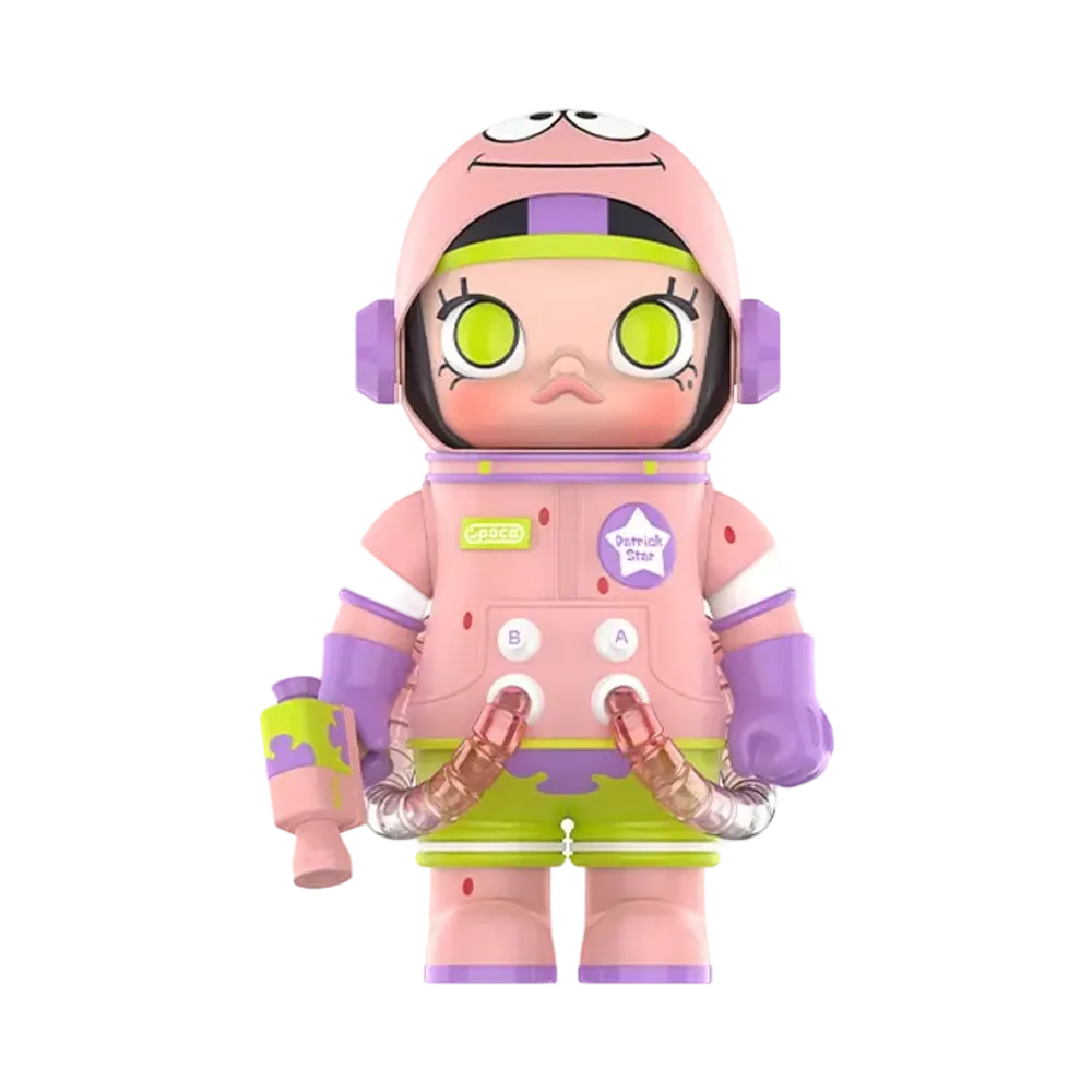 POP MART "MEGA COLLECTIONS" 400% SPACE MOLLY Patrick Star
