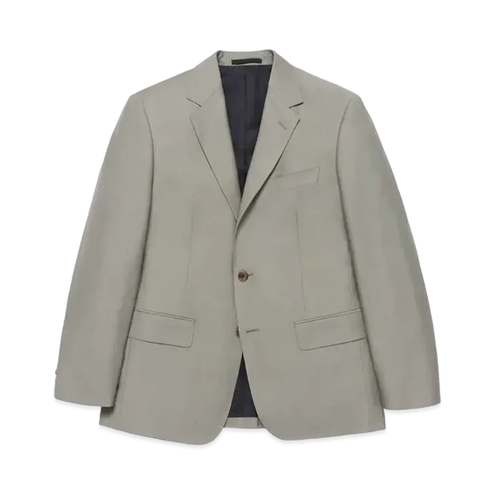 WACKO MARIA DORMEUIL / Single Breasted Jacket "Smokey Green"