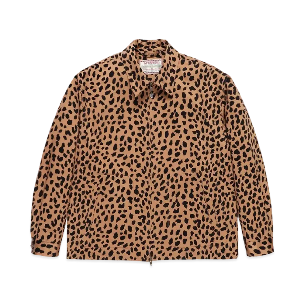 WACKO MARIA MCGREGOR / LEOPARD DRIZZLER JACKET "Beige"