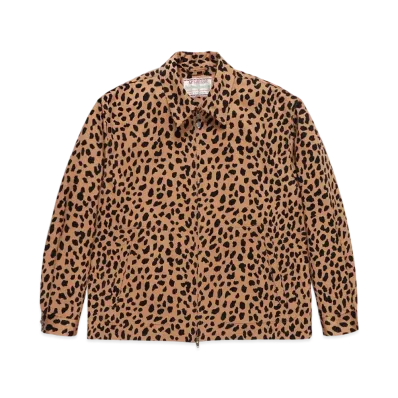 WACKO MARIA MCGREGOR / LEOPARD DRIZZLER JACKET "Beige"