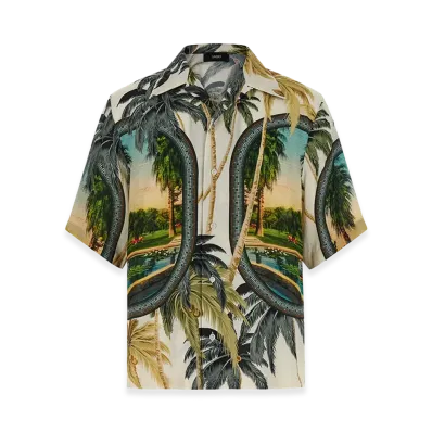 AMIRI Paradise Bowling Shirt "Multicolor"