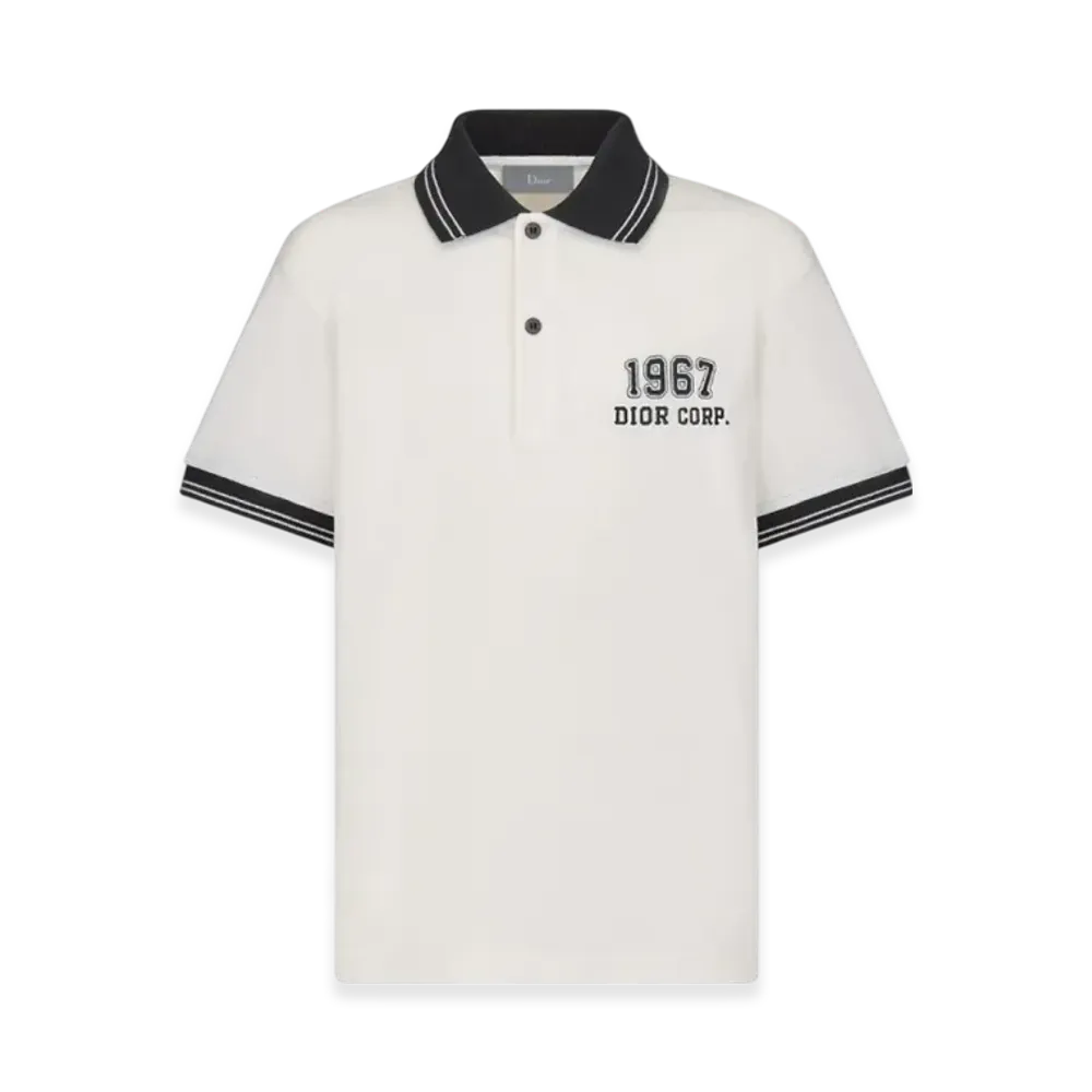 Dior Kids Polo Shirt "Ivory"