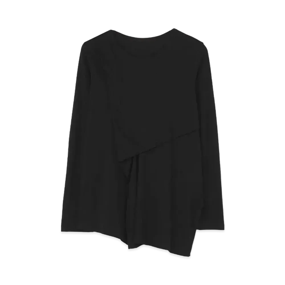 Yohji Yamamoto 40/-TECHNORAMA TACK T "Black"