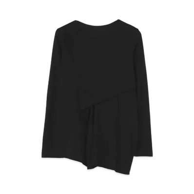 Yohji Yamamoto 40/-TECHNORAMA TACK T "Black"