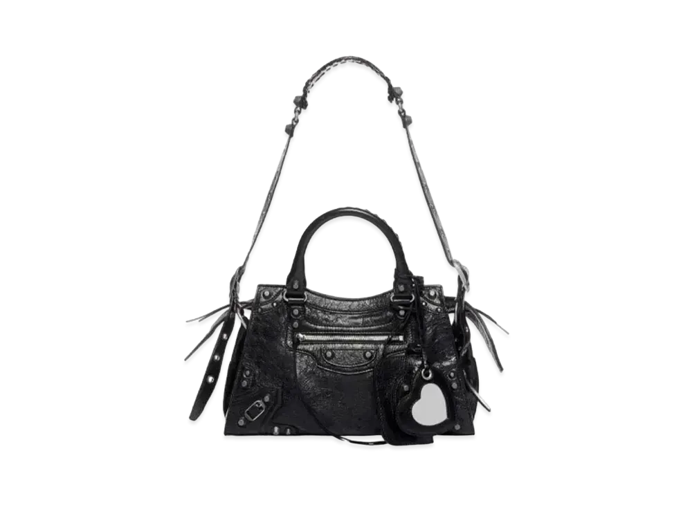 BALENCIAGA Neo Cagole City Small Handbag "Black"