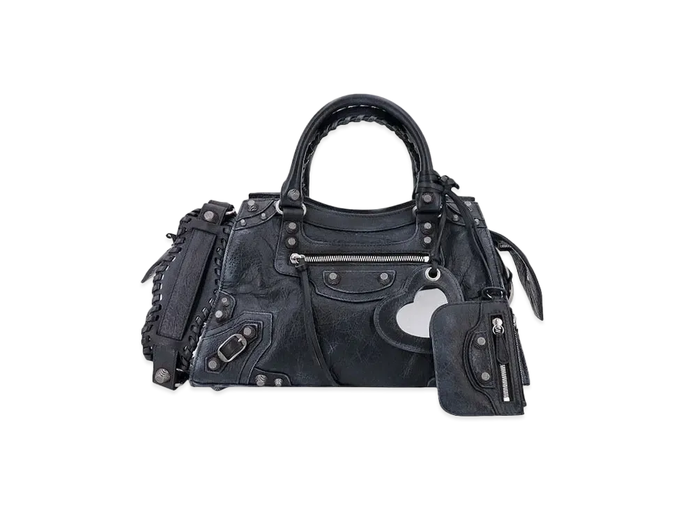 BALENCIAGA Neo Cagole City Small Handbag "Black"