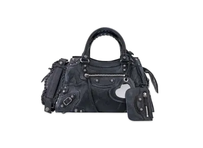 BALENCIAGA Neo Cagole City Small Handbag "Black"