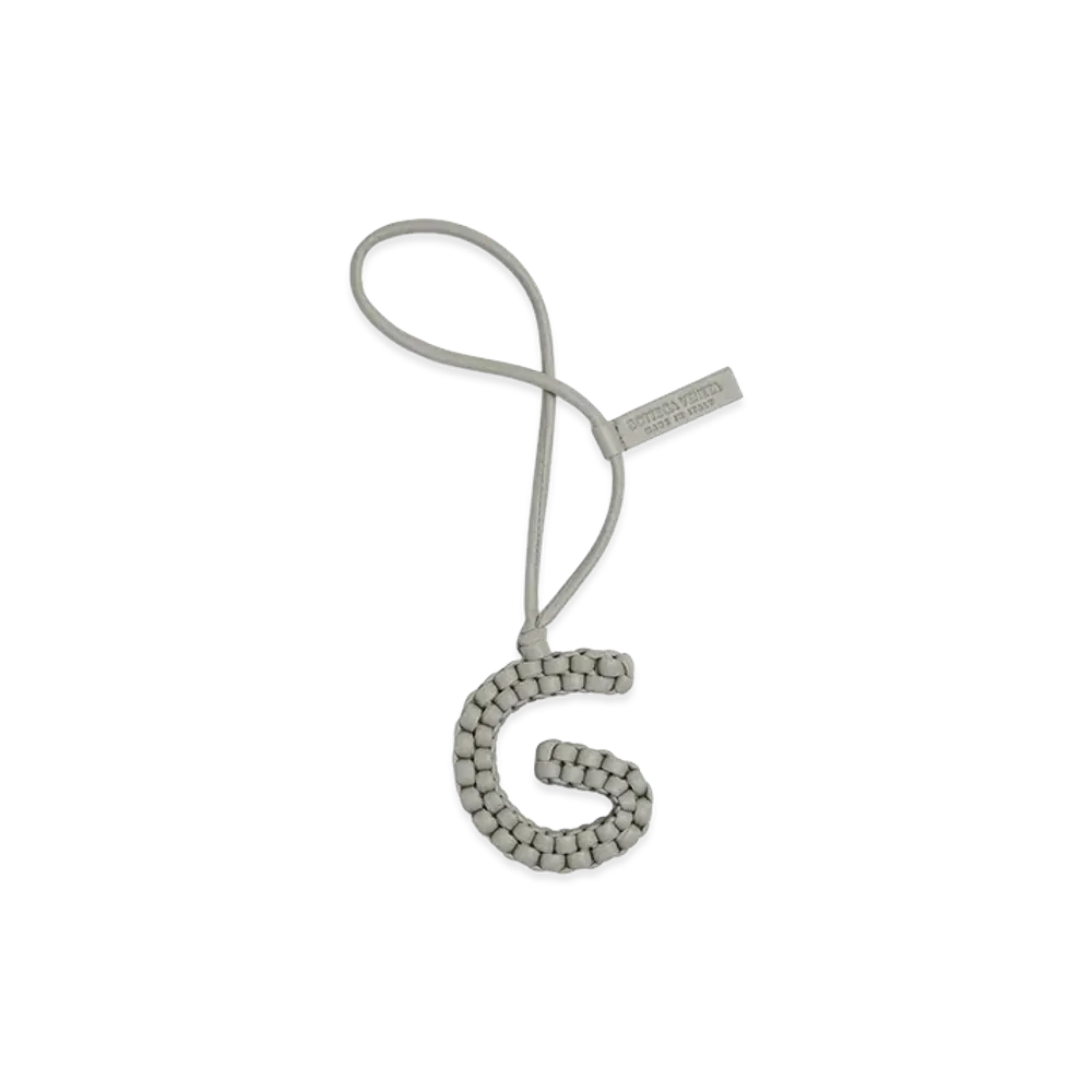 Bottega Veneta Letter G Charm "Sterling"