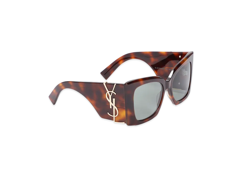 Saint Laurent Women's 'Sl M119 Blaze' Sunglasses "Brown"