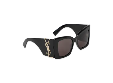 Saint Laurent Women's 'Sl M119 Blaze' Sunglasses "Black"