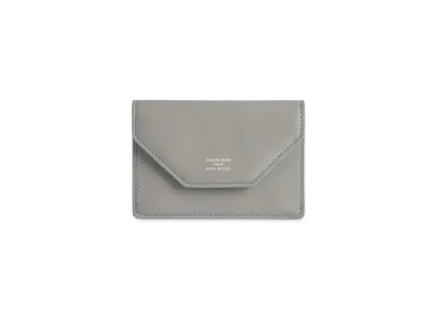 BALENCIAGA Envelope Mini Wallet Smooth Calfskin Japan Exclusive "Grey"