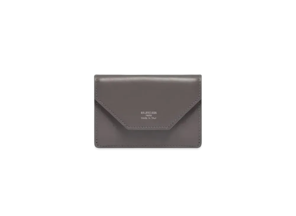 BALENCIAGA Envelope Mini Wallet "Gray"