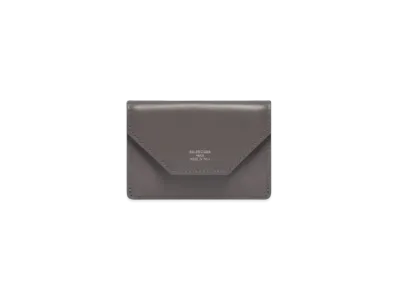 BALENCIAGA Envelope Mini Wallet "Gray"