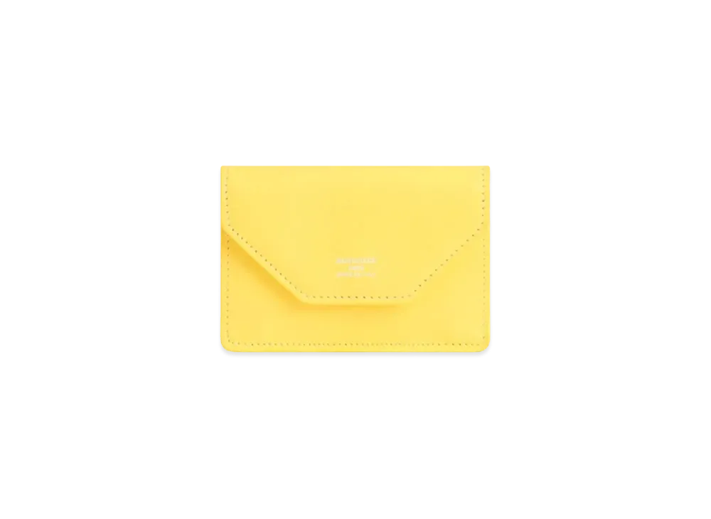 BALENCIAGA Envelope Mini Wallet Smooth Calfskin "Yellow"