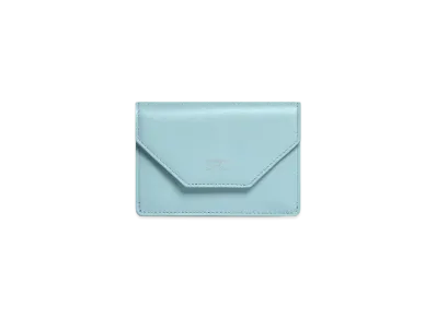 BALENCIAGA Envelope Mini Wallet Smooth Calfskin Japan Exclusive "Light Blue"