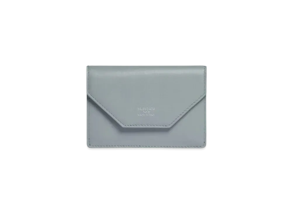 BALENCIAGA Envelope Mini Wallet "Blue"