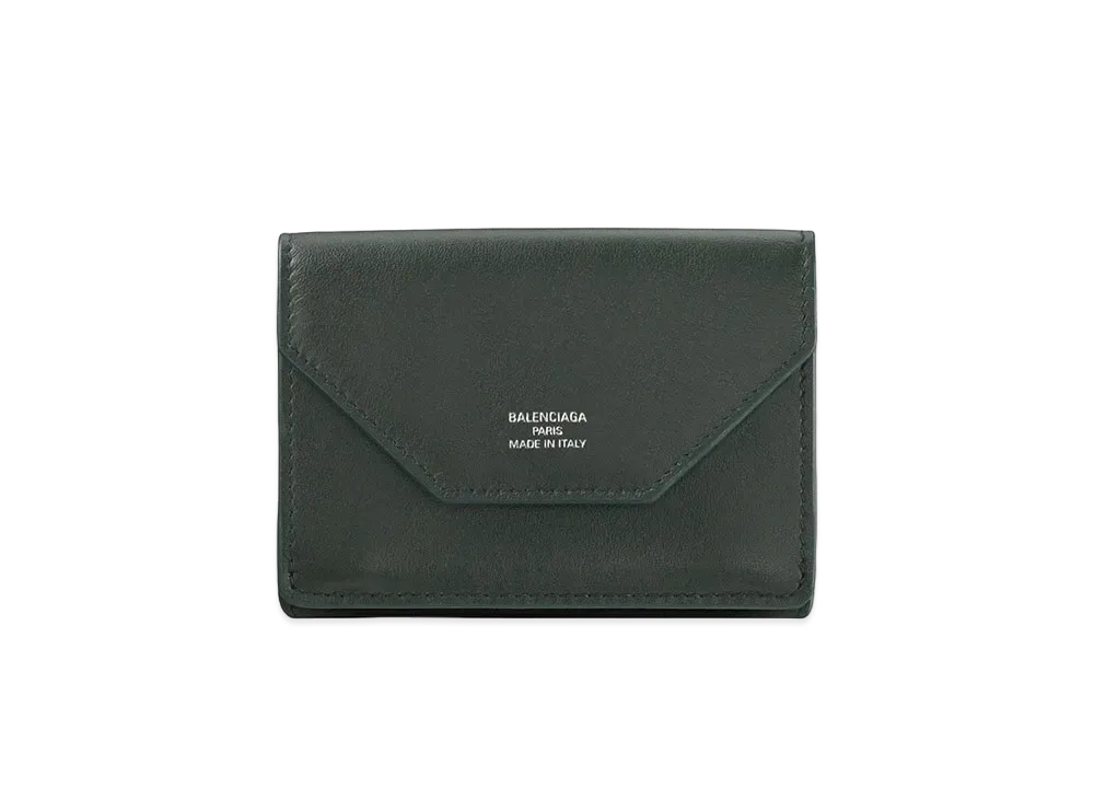 BALENCIAGA Envelope Mini Wallet Japan Exclusive Color "Dark Green"