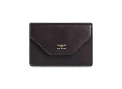 BALENCIAGA Envelope Mini Wallet "Black"