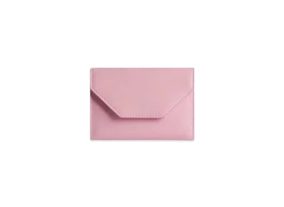 BALENCIAGA Envelope Split Ring Key Case "Pink"