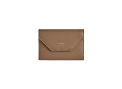 BALENCIAGA Envelope Split Ring Key Case "Gray"