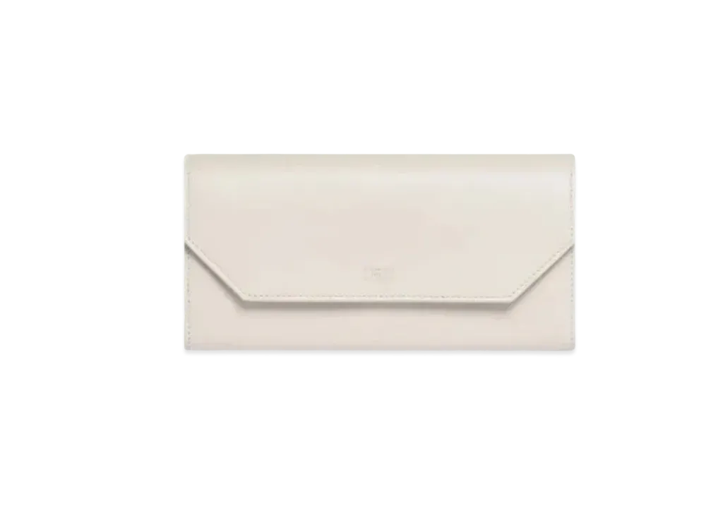 BALENCIAGA Envelope Slim Continental Wallet "Beige"